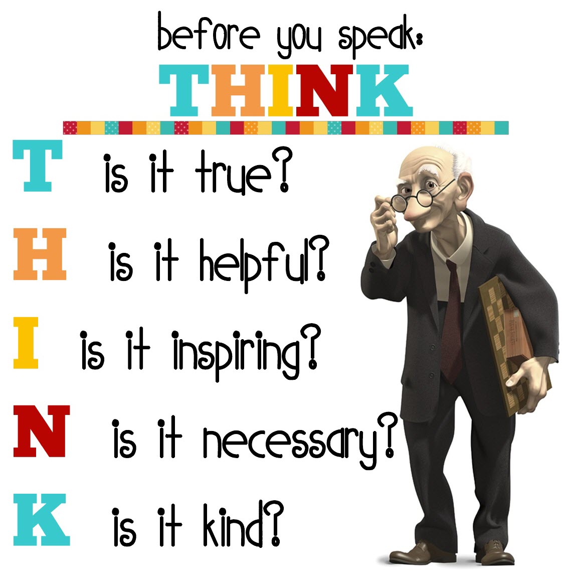 every word orlando espinosa before-you-speak-THINK